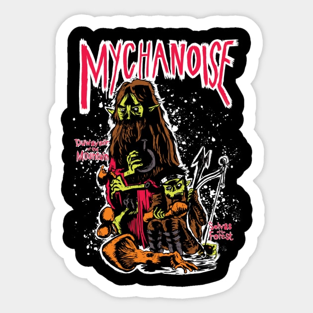 The Mychanoise Sticker by One Shot Podcast